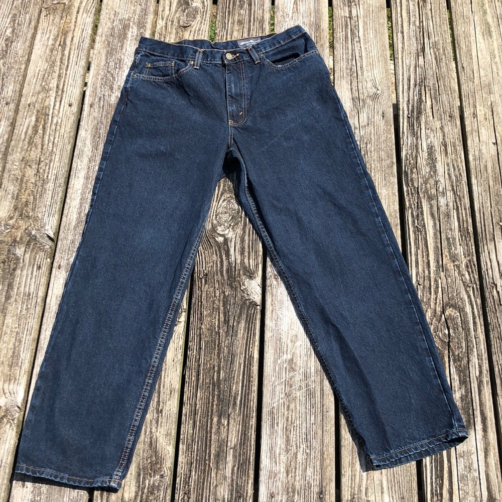Dark Wash Classic Fit Jeans
